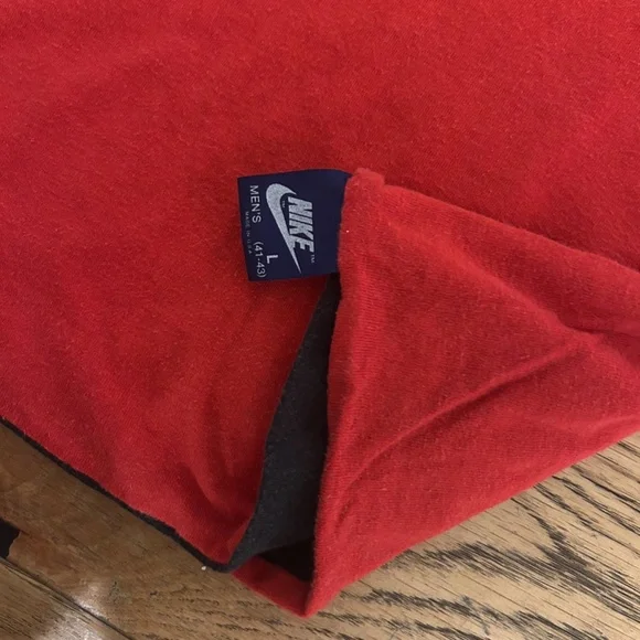 1980s Nike Air Jordan Reversible Tank Top Red/Dark Blue - Picture 3 of 5